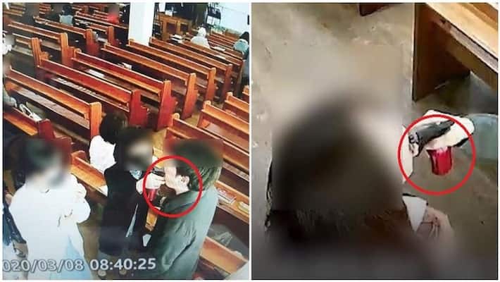 Hypocrisy was going on in the church in the name of saving from Corona, 46 people were affected by the virus MJA Hypocrisy was going on in the church in the name of saving from Corona, 46 people were affected by the virus MJA
