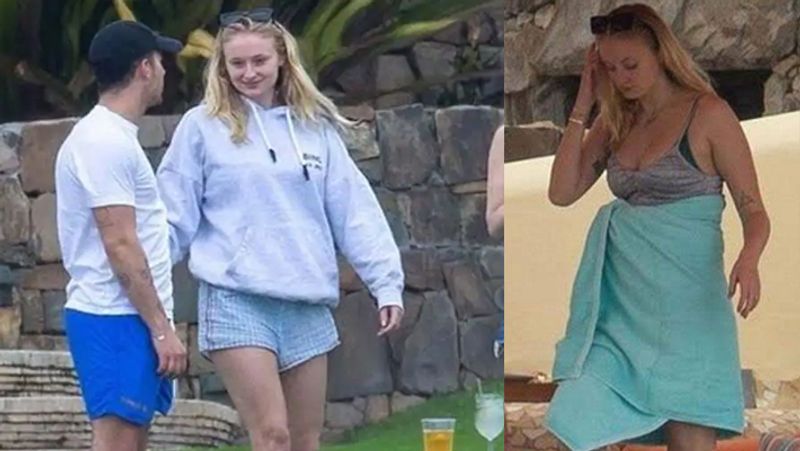 priyanka chopra pregnant sister in law sophie turner enjoying babymoon in mexico KPJ