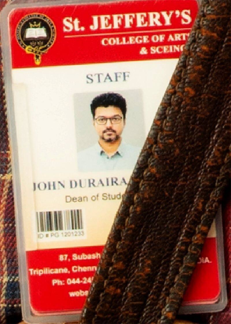 Vijay's different name in Master? Released info with never seen photo