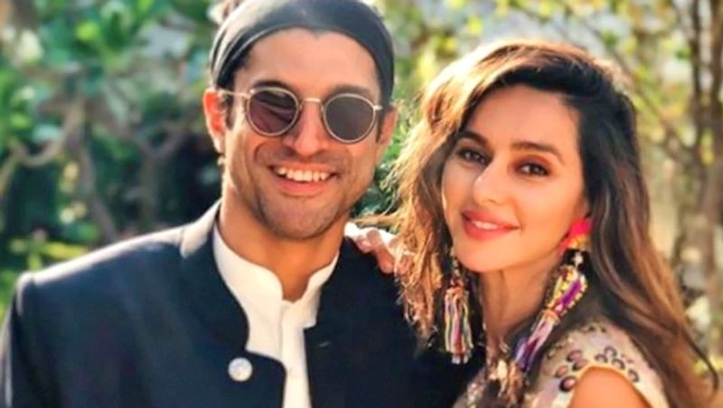 Farhan Akhtar Girlfriend Shares Photo but fans Asks about dandruff KPG
