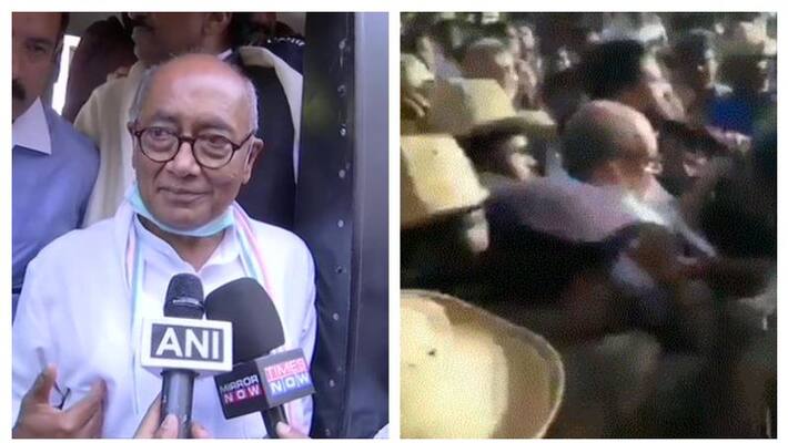 Digvijay Singh Taken Into Preventive Custody Digvijay Singh Taken Into Preventive Custody