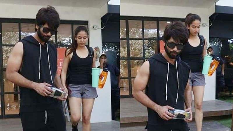 shahid kapoor workout in corona banned gym