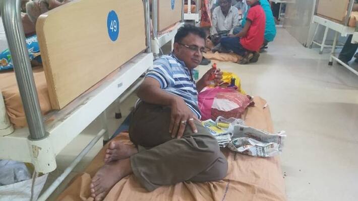 Man falls sick afterconsuming Cow urine to prevent Corona Man falls sick afterconsuming Cow urine to prevent Corona