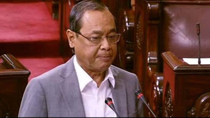 Former Chief Justice of India Ranjan Gogoi takes oath as Rajya Sabha MP kps Former Chief Justice of India Ranjan Gogoi takes oath as Rajya Sabha MP kps