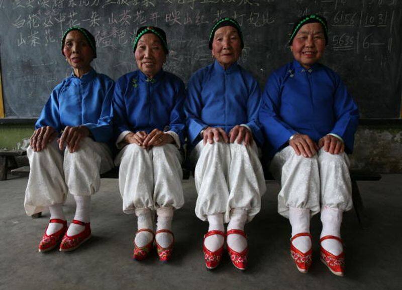 Foot binding in China