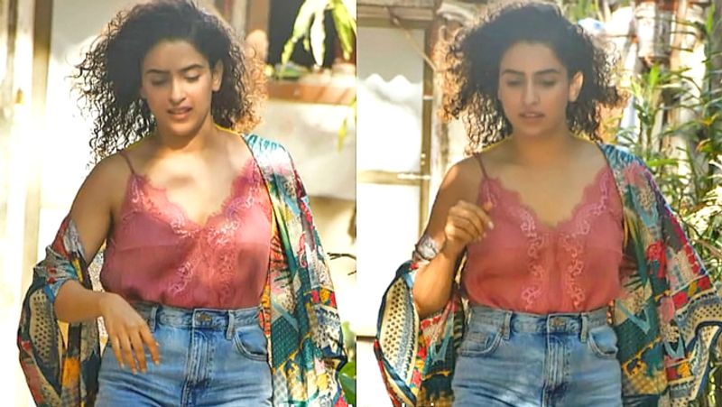 Talking about her experience working with an ensemble casts of actors, Sanya said, "I never learned acting. I am learning on the job. With every film that I do, I am learning something. I am extremely grateful that I am getting to work with such amazing actors."
