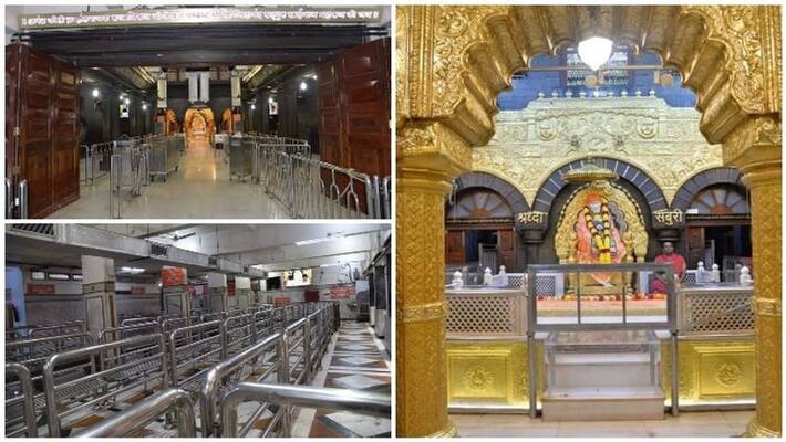 shirdi sai baba temple empty shirdi sai baba temple empty