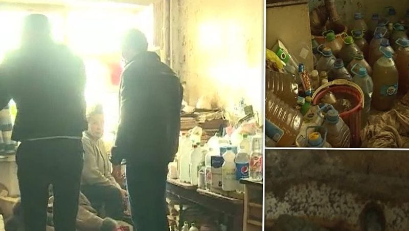 Family collected 1300 litre urine in bottles for a year inside flat kph