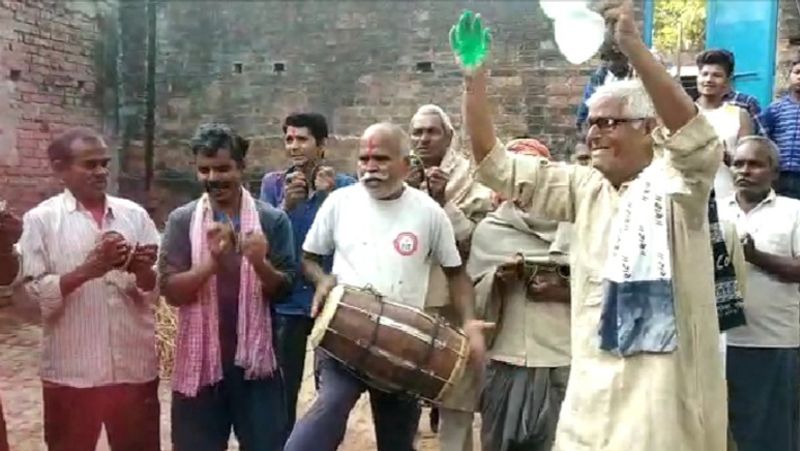 Nirbhaya accused hanging celebrating in his village kpl