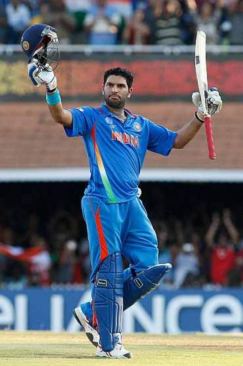 on this day 9 years back in 2011 yuvraj singh scored his first world cup century amid cancer symptoms