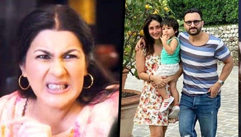 Here's what Amrita Singh has to say about Saif Ali Khan-Kareena Kapoor's son Taimur Ali Khan