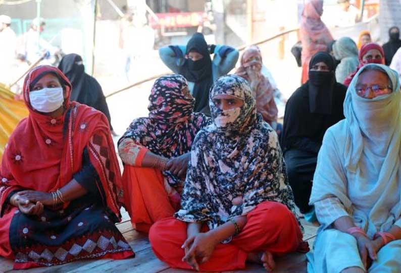 Shaahen bagh protest will continue during janata curfew Shaahen bagh protest will continue during janata curfew