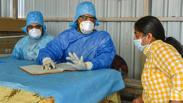 Sent for H1N1 test, Pune woman's throat swab positive for corona Sent for H1N1 test, Pune woman's throat swab positive for corona