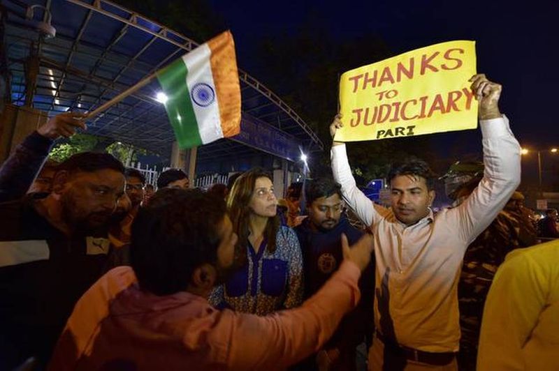 First photo of Nirbhaya convict Akshay Thakur cremated after hanging kpn