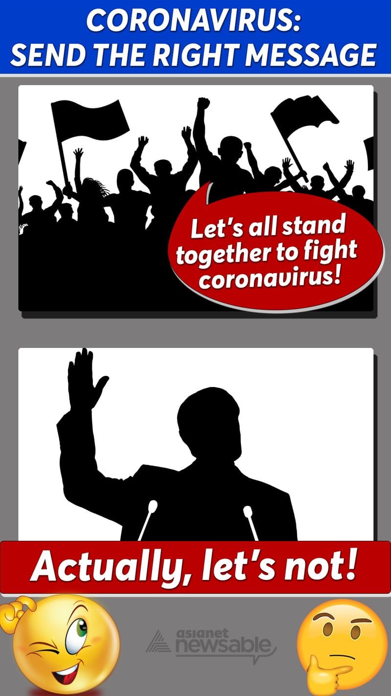 Coronavirus: Stay together separately to fight COVID-19