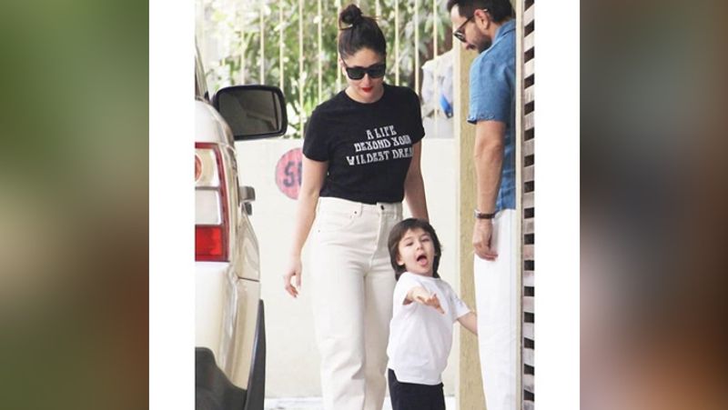 Kareena kapoor khan Son Taimur ali khan planting With papa Saif Ali khan See in pics KPY