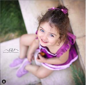 This little adorable munchkin from Iran will capture your hearts with her cute smile This little adorable munchkin from Iran will capture your hearts with her cute smile