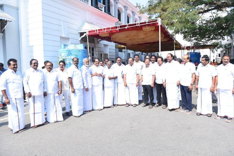 Tamil nadu Assembly session starts  in chennai kalaivanar arangam