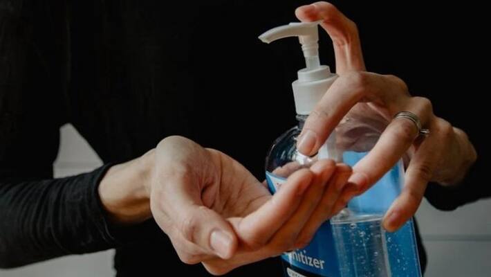 After use hand sanitizer should not go in front of fire its cause risks After use hand sanitizer should not go in front of fire its cause risks