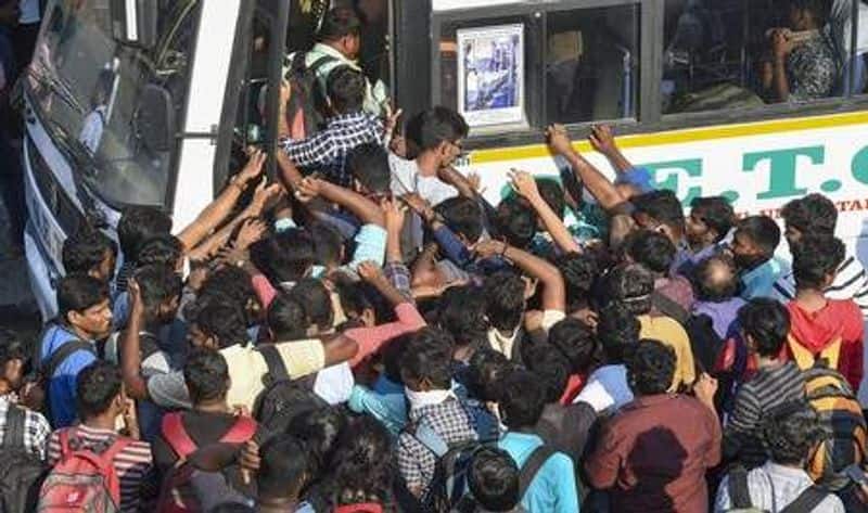 buses from chennai to south districts were stopped