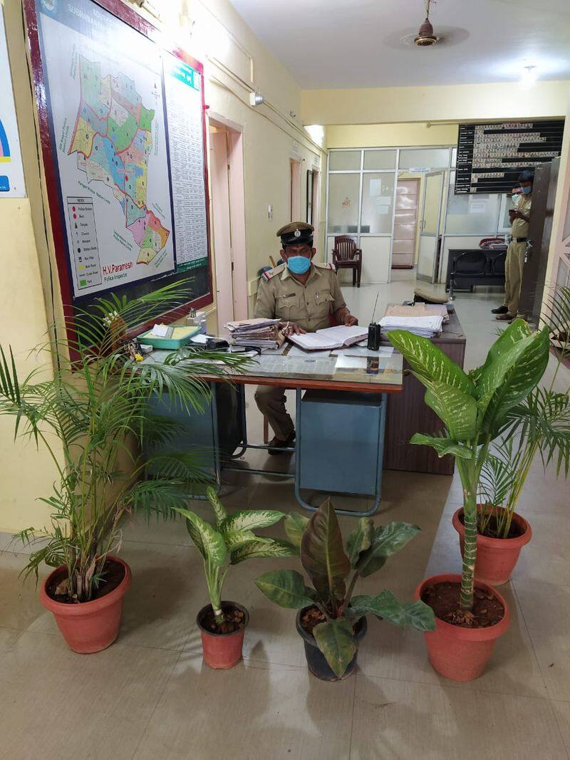 bangalore south police innovation idea to confirms social exclusion amid corona virus threat