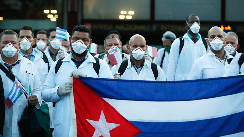 america continually block medicine and medical equipment's to enter Cuba