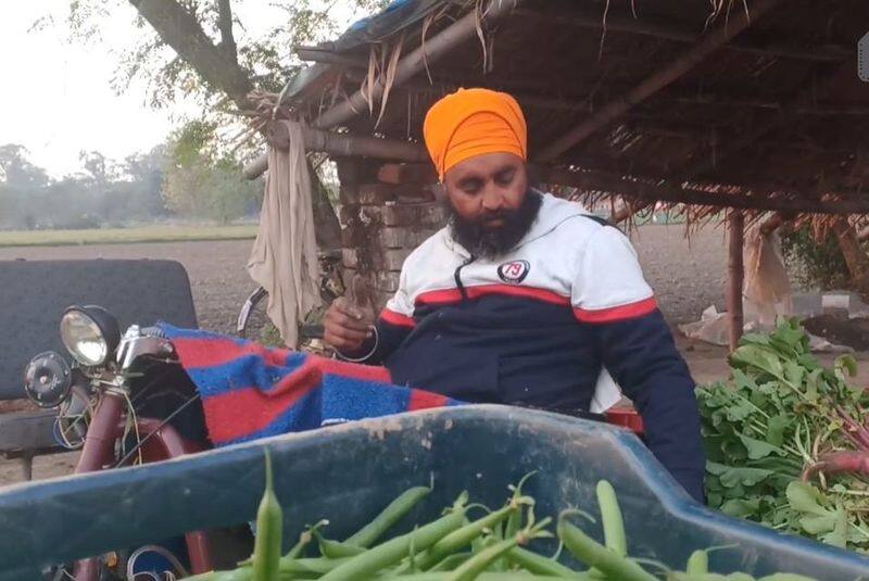 life of Karnail Singh a farmer from Bassi Ghulam Hussain