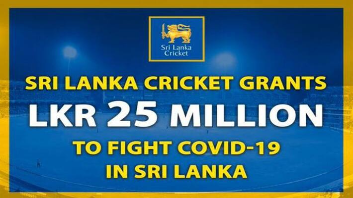 Srilanka Cricket Board decided give 25 million Lankan rupees to the government for fight against Coronavirus Srilanka Cricket Board decided give 25 million Lankan rupees to the government for fight against Coronavirus