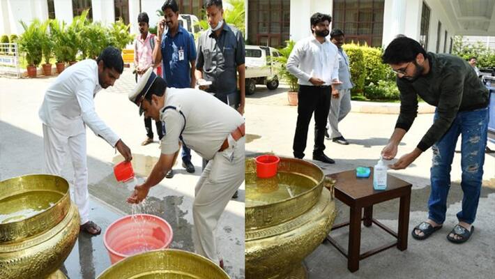 CM office staff members of Pragathi Bhavan infected with Coronavirus CM office staff members of Pragathi Bhavan infected with Coronavirus