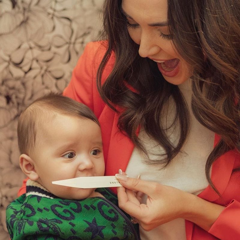 Amy jackson shares quarantine picture with her son