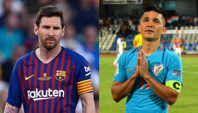 Messi or Ronaldo? Sunil Chhetri reveals who is GOAT