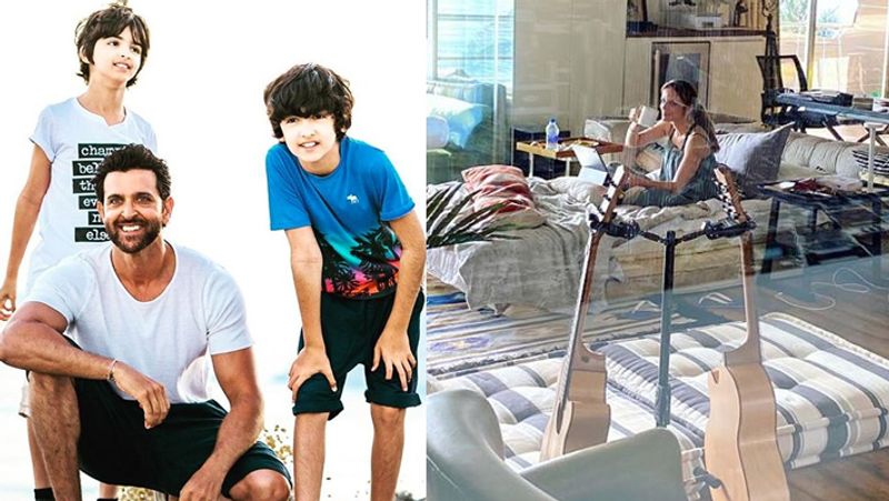 Hrithik Roshan Ex Wife Sussanne Khan Back To Home For Care Their Kids During Corona lockdown KPJ
