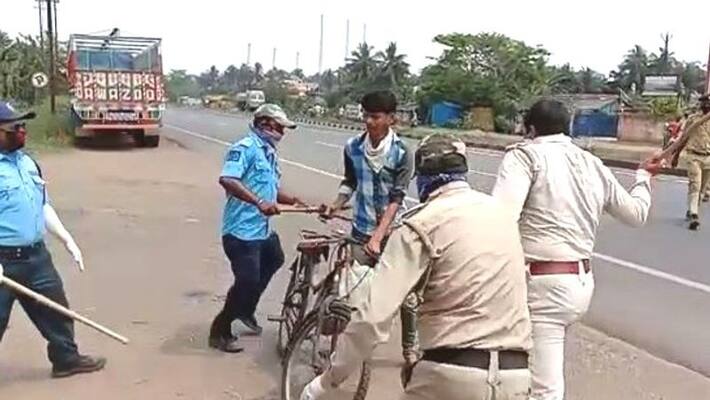 APDR alleges police beating people mercilessly in lock down APDR alleges police beating people mercilessly in lock down
