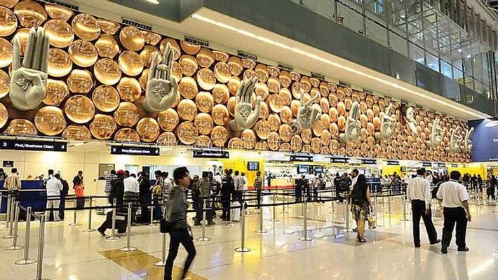 passengers to check-in quickly at the Indira Gandhi International Airport passengers to check-in quickly at the Indira Gandhi International Airport