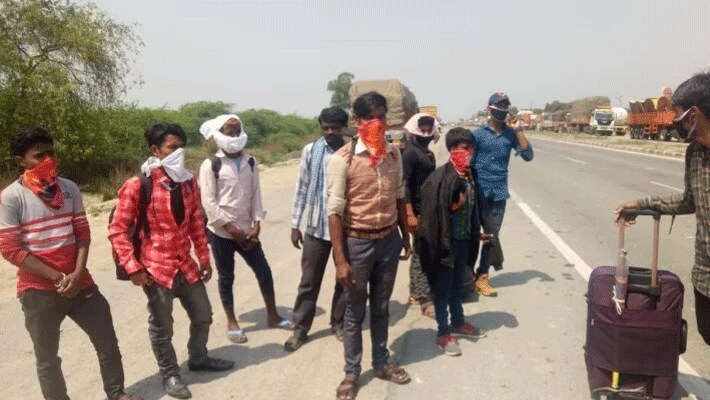 coronavirus lockdown in india workers returning home due to fear of coronavirus kpr