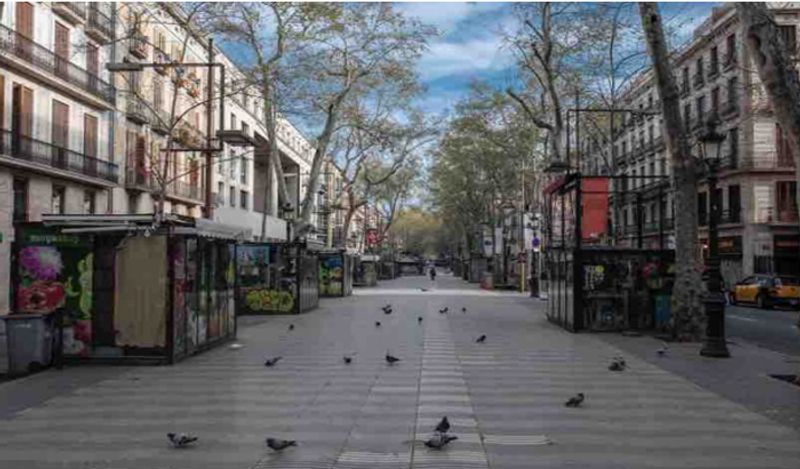 horrific photos showing shocking effect of corona turned world into ghost city kph