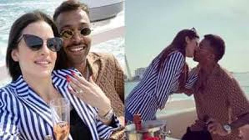 As India is under coronavirus lockdown, Hardik Pandya and Natasa Stankovic are enjoying their time together