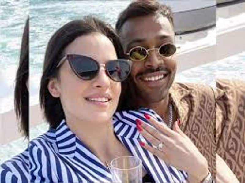 Hardik Pandya Wife Natasa Stankovic Flaunts Her engagement Diamond Ring
