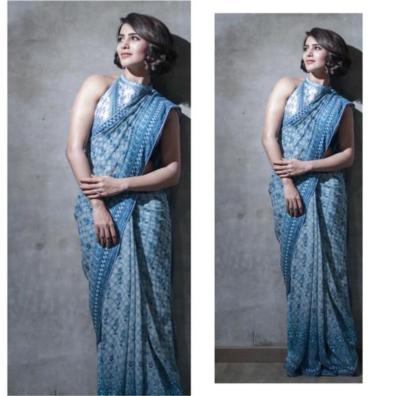 Self-isolating and bored? Check out Samantha Akkineni in her sexy sarees