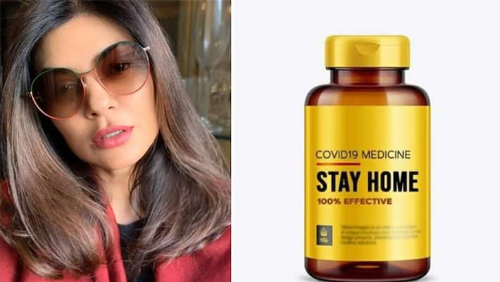 Finally Sushmita Sen finds medicine to recover from Corona Virus Finally Sushmita Sen finds medicine to recover from Corona Virus