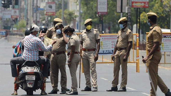 fine Rs.500 for not wearing face mask..chennai police action fine Rs.500 for not wearing face mask..chennai police action