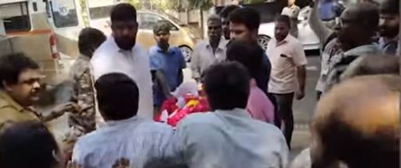 நடிகர் சேதுராமனின் இறுதி ஊர்வலம்: