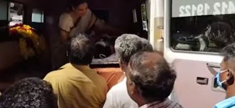 நடிகர் சேதுராமனின் இறுதி ஊர்வலம்: