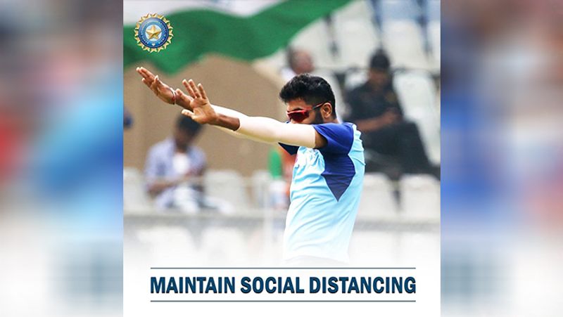 BCCI told in just 8 photos, how to avoid corona, see Jadeja's safe hand and Bumrah's social distance KPB