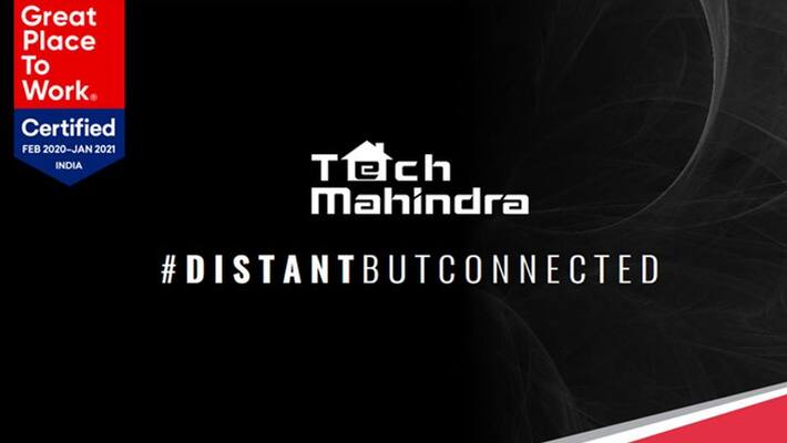 Tech Mahindra changed its logo for solidarity in the fight against Covid 19 kpm Tech Mahindra changed its logo for solidarity in the fight against Covid 19 kpm
