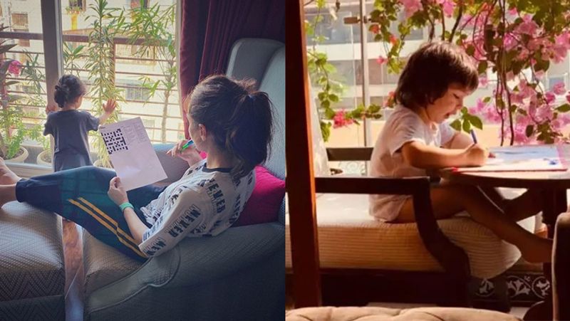 saif ali khan neice innaya naumi kareena kapoor son taimur busy in lockdown KPJ