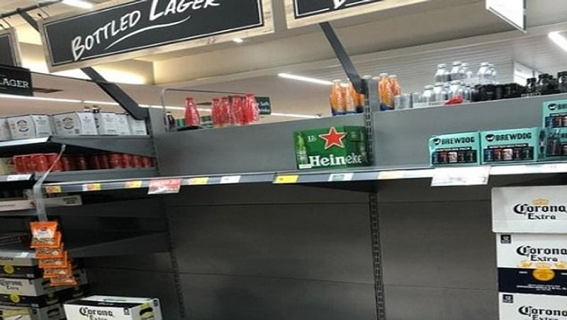 Such a fear of Corona, no customers for Corona beer, people are not buying these goods MJA