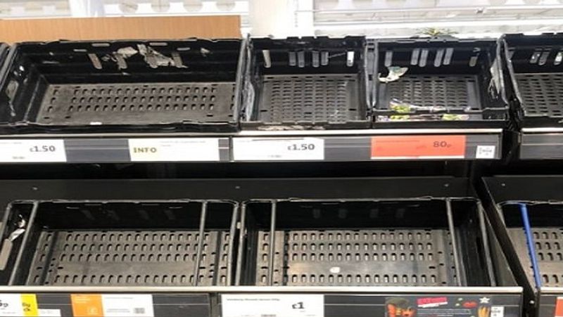 Such a fear of Corona, no customers for Corona beer, people are not buying these goods MJA
