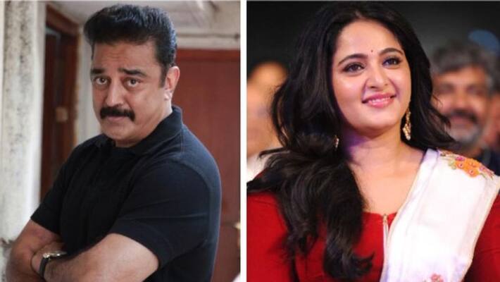 anushka pair with kamalahassan in first time for vetaiyaadu vilaiyaadu movie anushka pair with kamalahassan in first time for vetaiyaadu vilaiyaadu movie