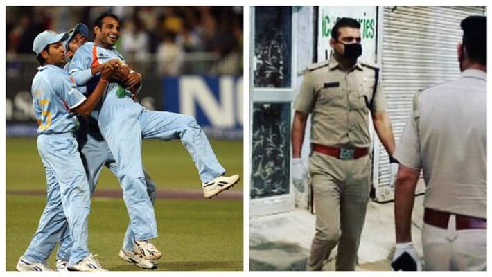 icc praises former indian cricketer joginder sharma for public service as a police officer amid corona curfew icc praises former indian cricketer joginder sharma for public service as a police officer amid corona curfew